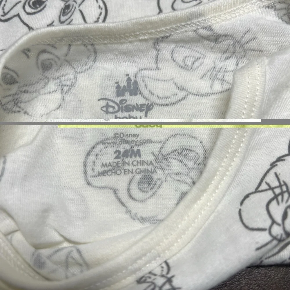 Disney Baby Lion King Simba Corduroy Overalls 2pc Set‎ Green 24M Toddler EUC!!